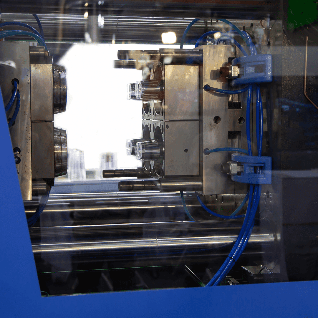 Plastic injection molding production area at B-Pen Plastic Malaysia