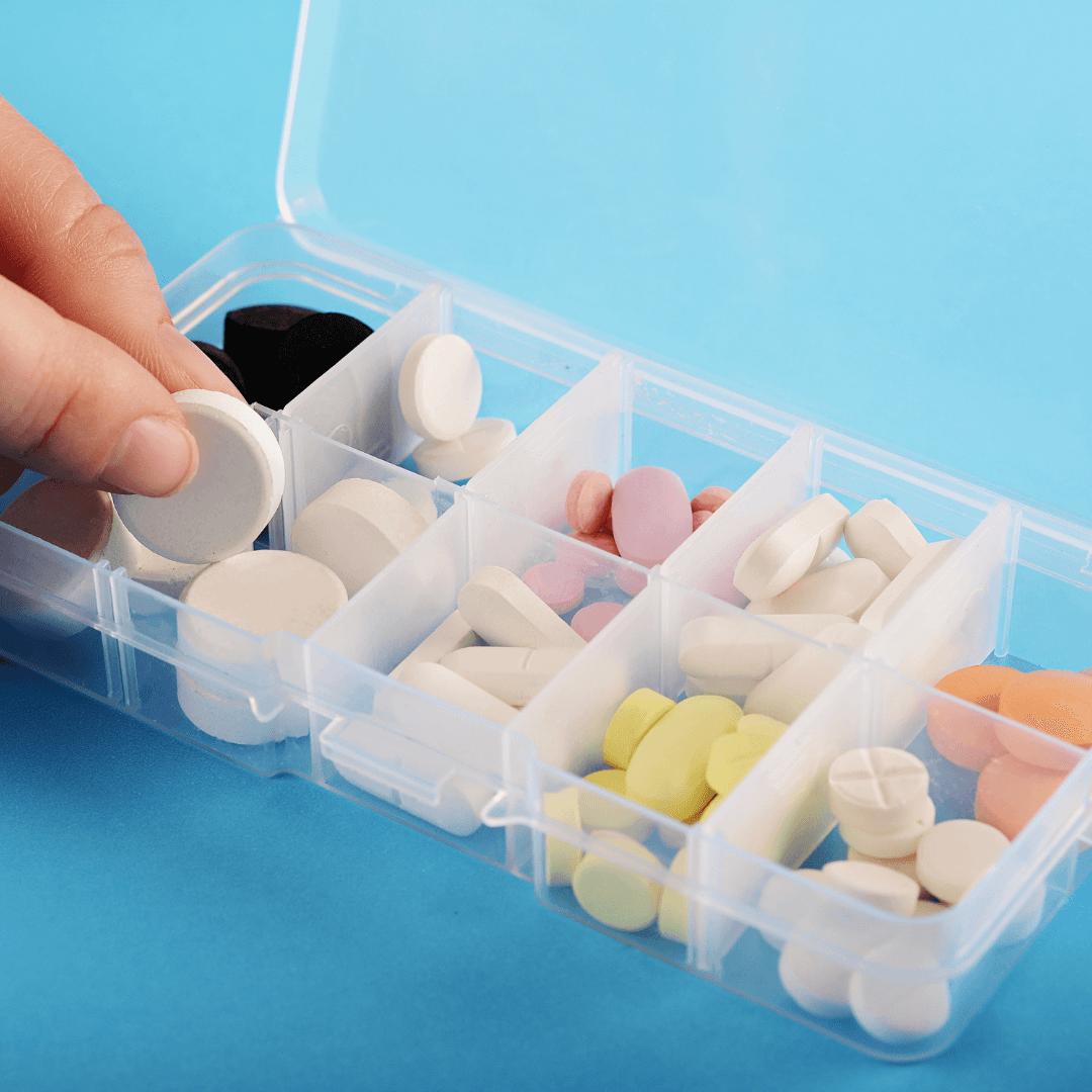 Pill container by B-Pen Plastic