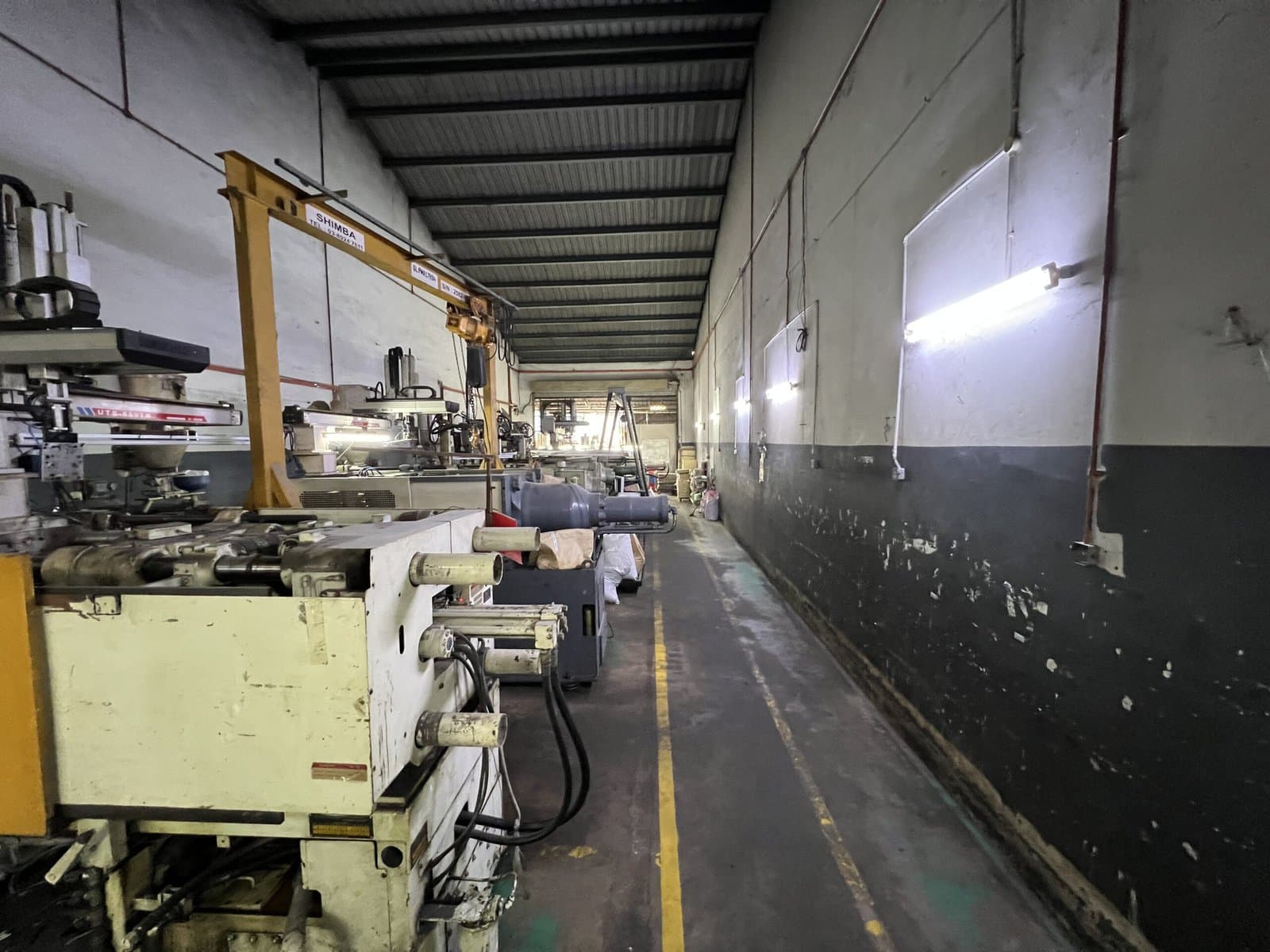 Plastic injection molding production floor at B-Pen Plastic Malaysia