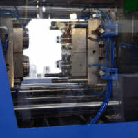 Plastic injection molding production area showcasing advanced manufacturing technology at B-Pen Plastic Malaysia